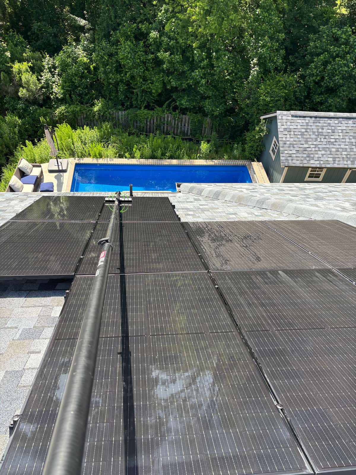 Solar panel maintenance and washing in Aiken, SC
